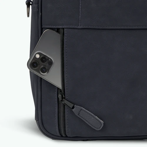Zurich dark blue laptop bag