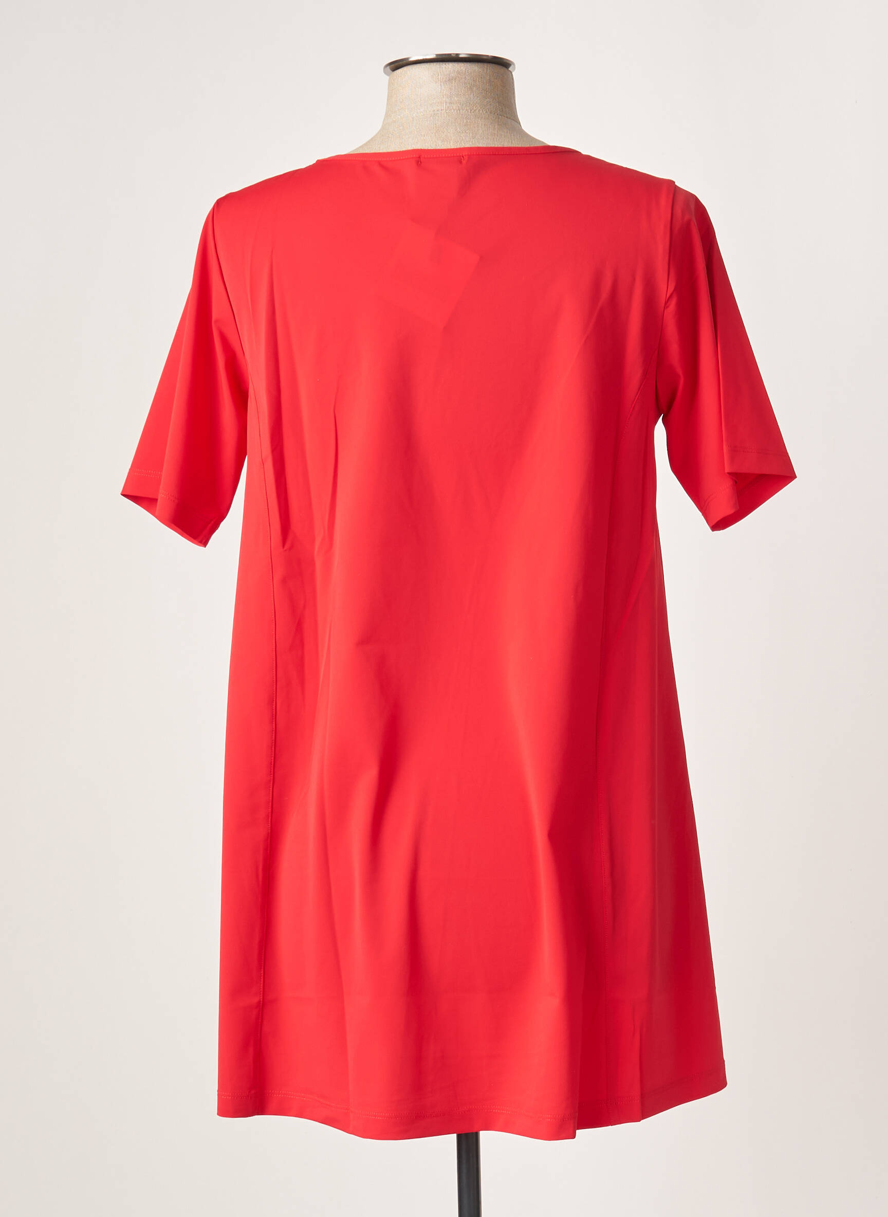 G Oze Tuniquemanchecourte Femme couleur rouge