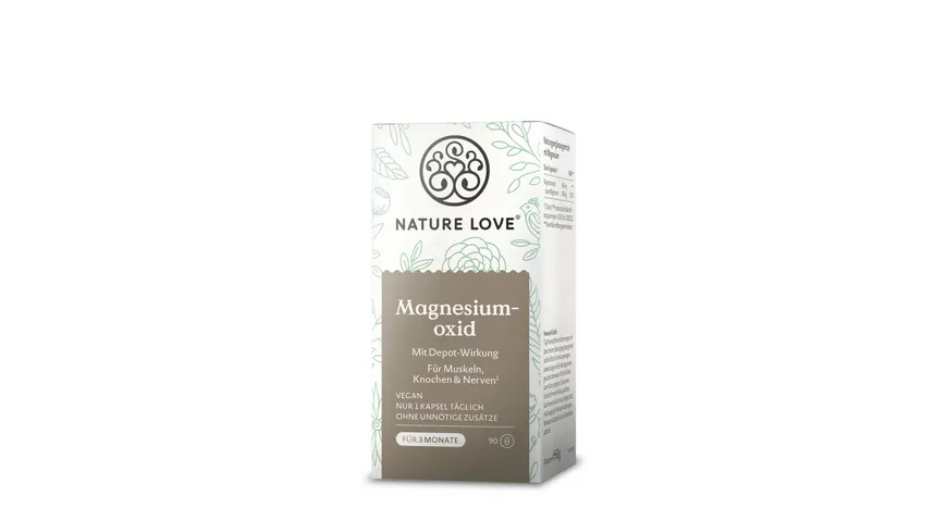 NATURE LOVE Magnesiumoxid 68 g