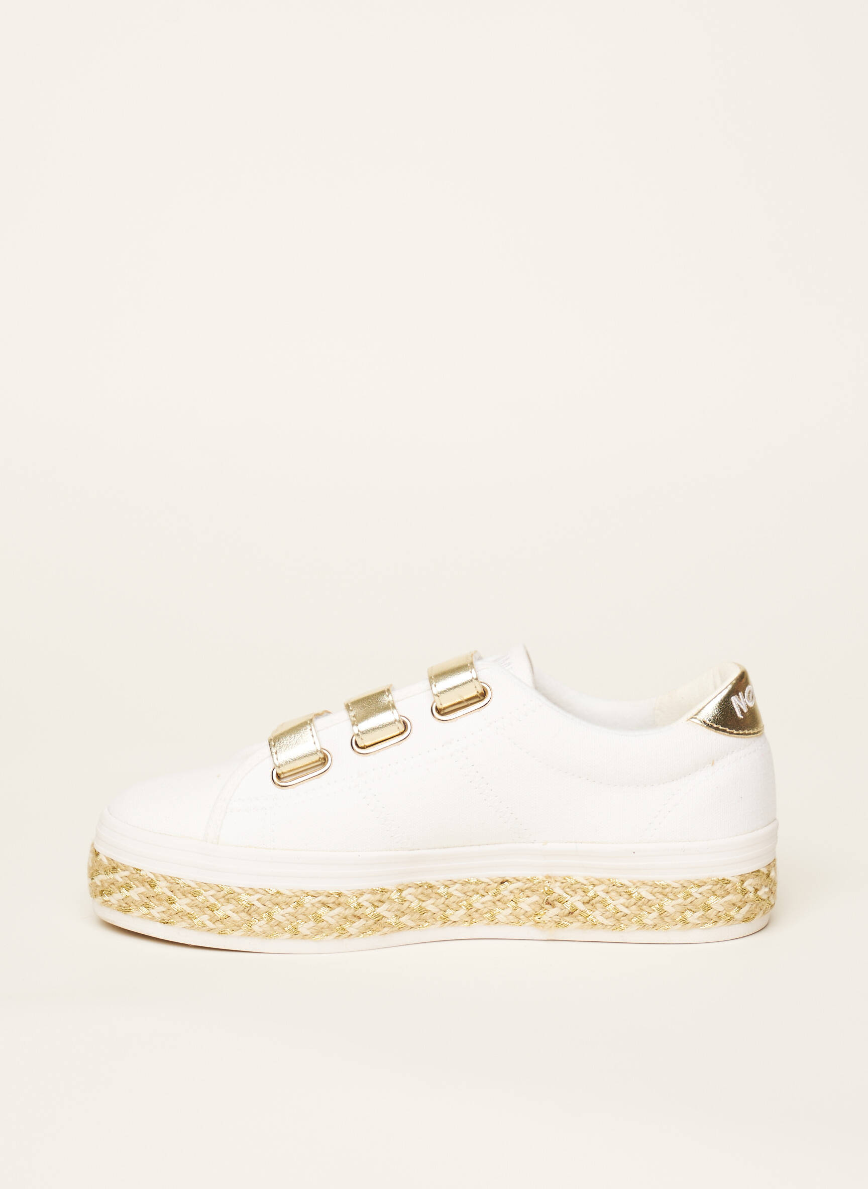 No Name Baskets Femme couleur jaune