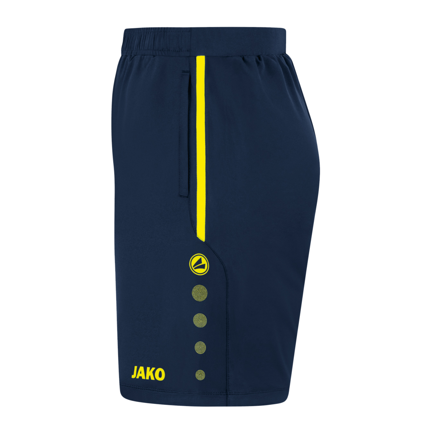 JAKO Allround Trainingsshort Blau Gelb F904