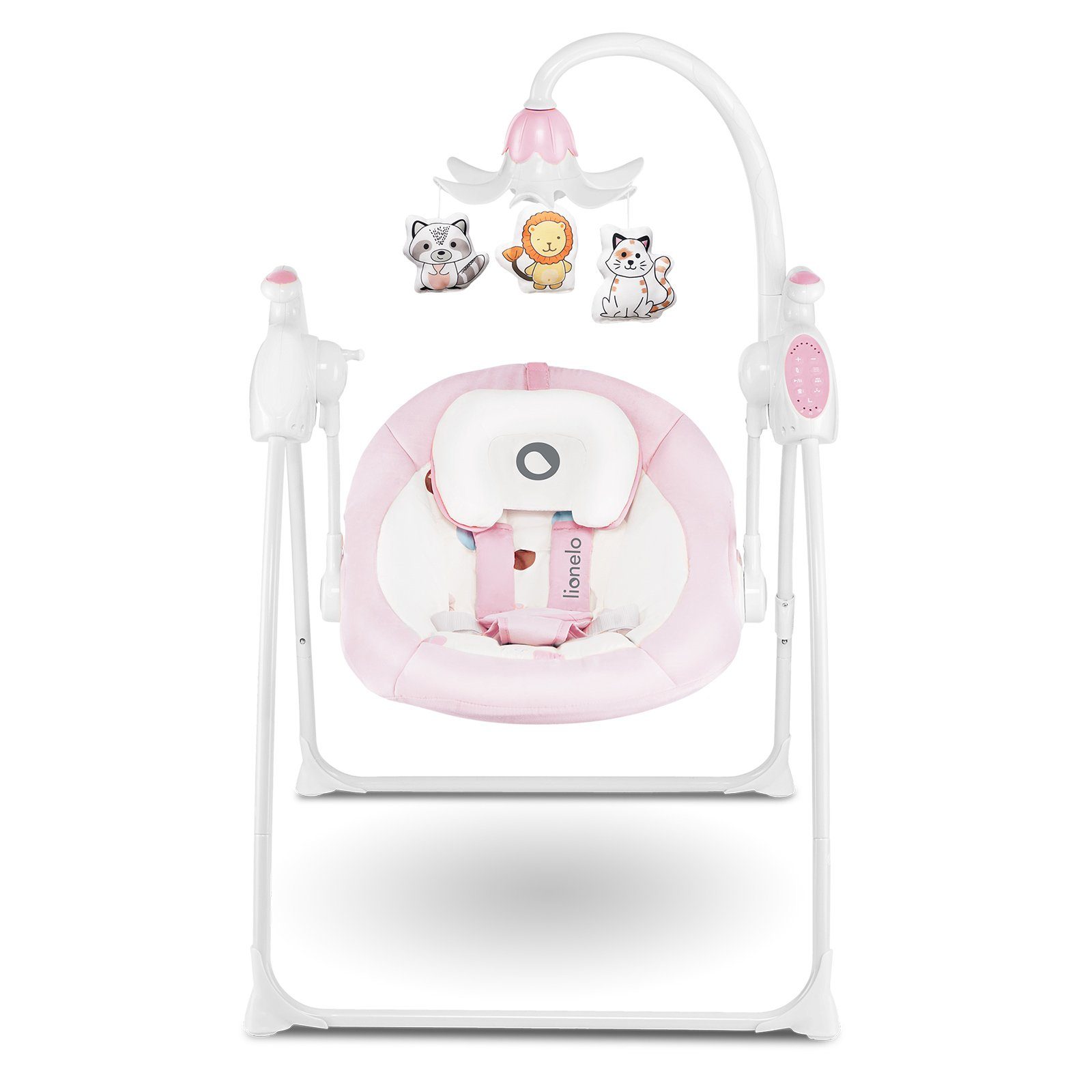 lionelo Babywippe ROBIN, SCM-WippsensorGeräuscherkennung WhisperQuiet TechnologieMoveDetect