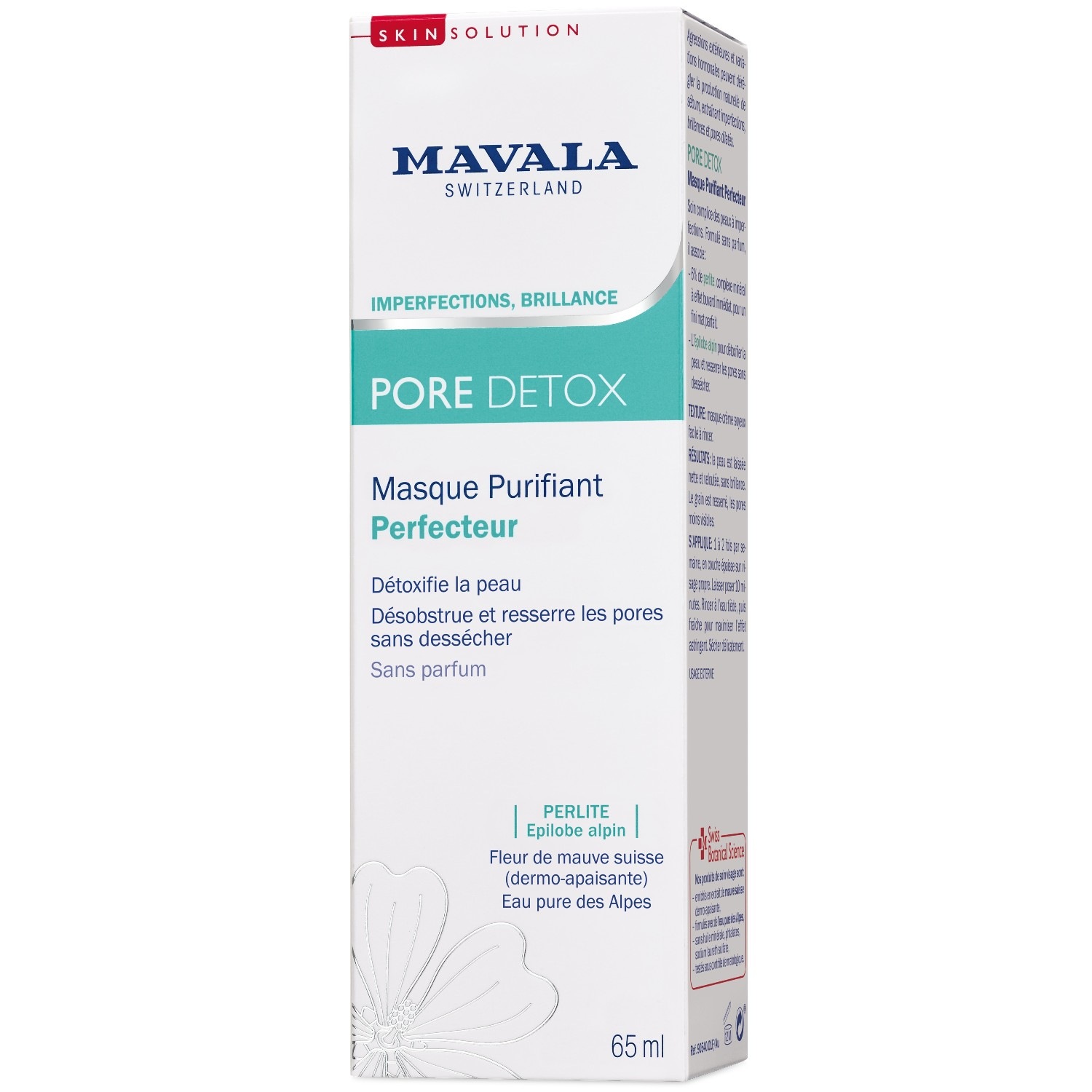 Мавала PORE DETOX прочишћавајућа и усавршавајућа маска