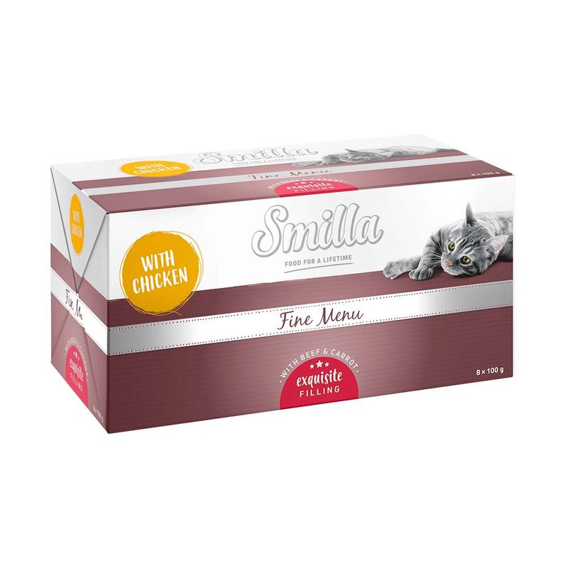 Sparpaket Smilla Fine Menu mit Genießerkern 24 x 100 g | bitiba %