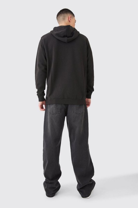 Man Print Hoodie
