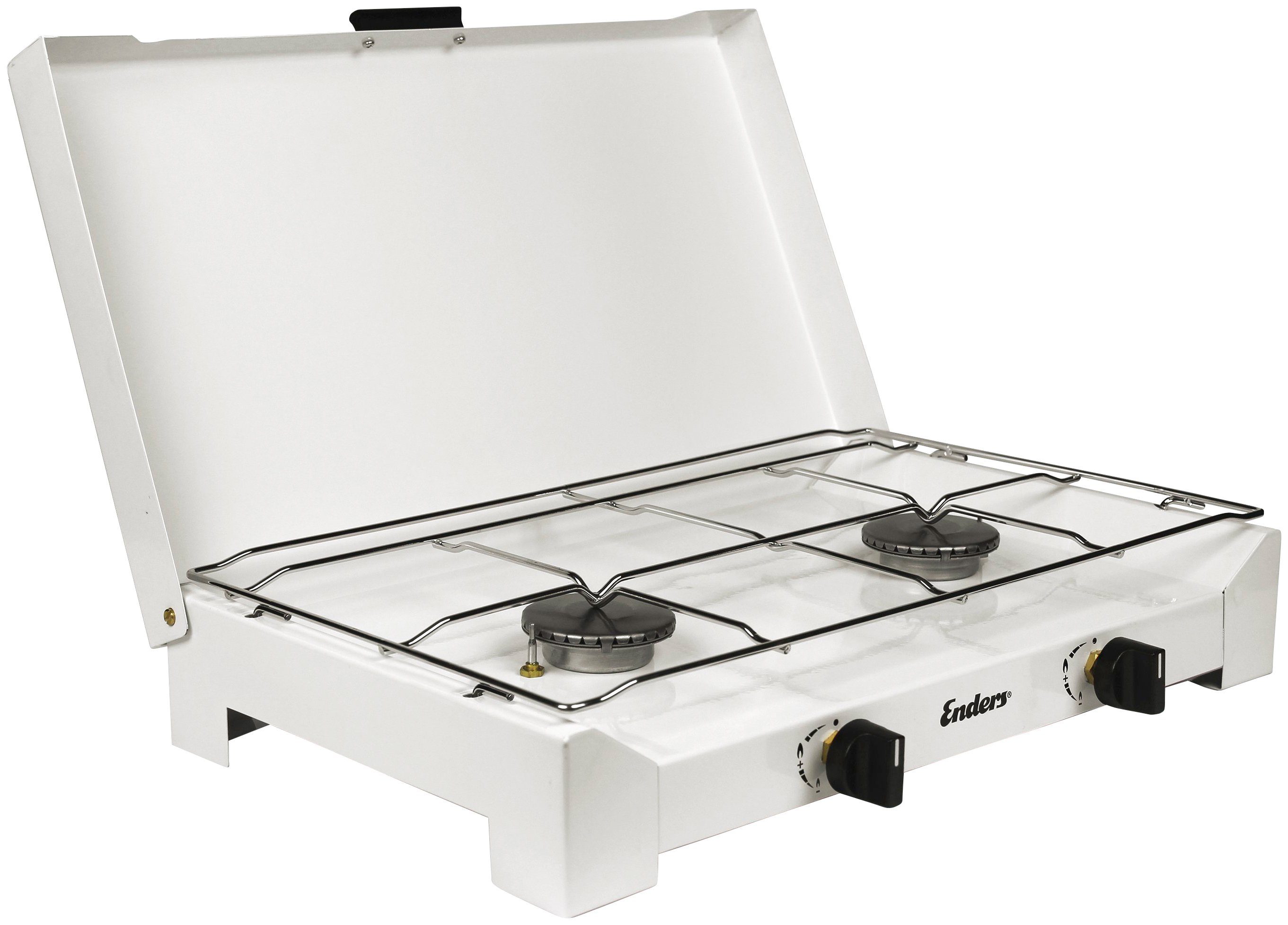 Enders® Gaskocher Dalgety 2, BxLxH: 49x32x10 cm, 2 x 2,3 kW Brenner