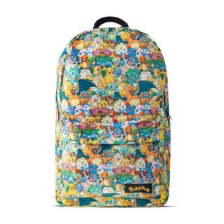Pokémon - Characters All Over Printed Backpack