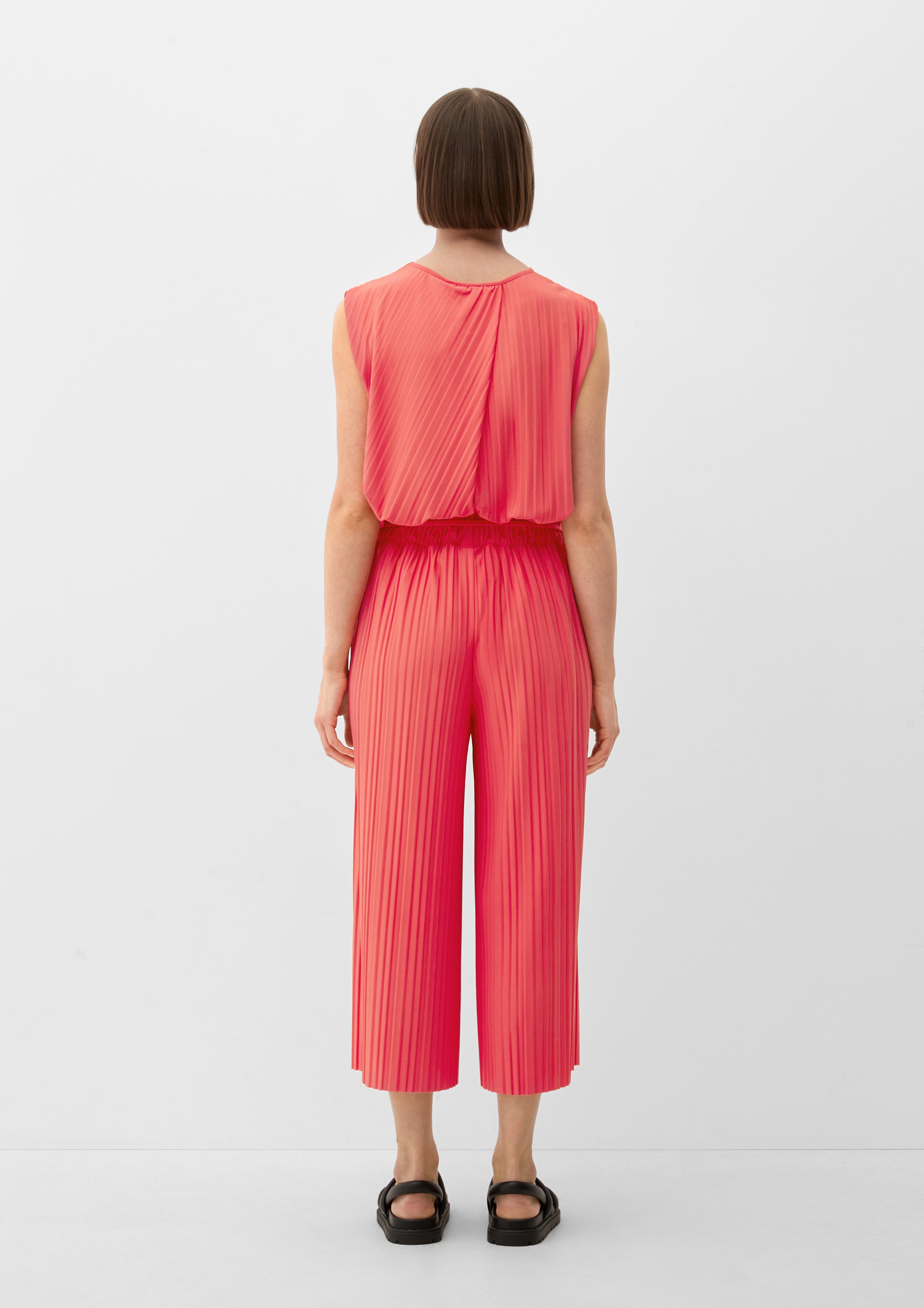 Loose: Culotte mit Plisseefalten  2129980-4515