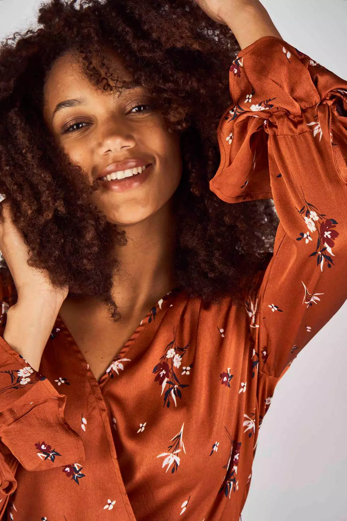 Clouds Of Fashion Robes Mi Longues Femme couleur marron