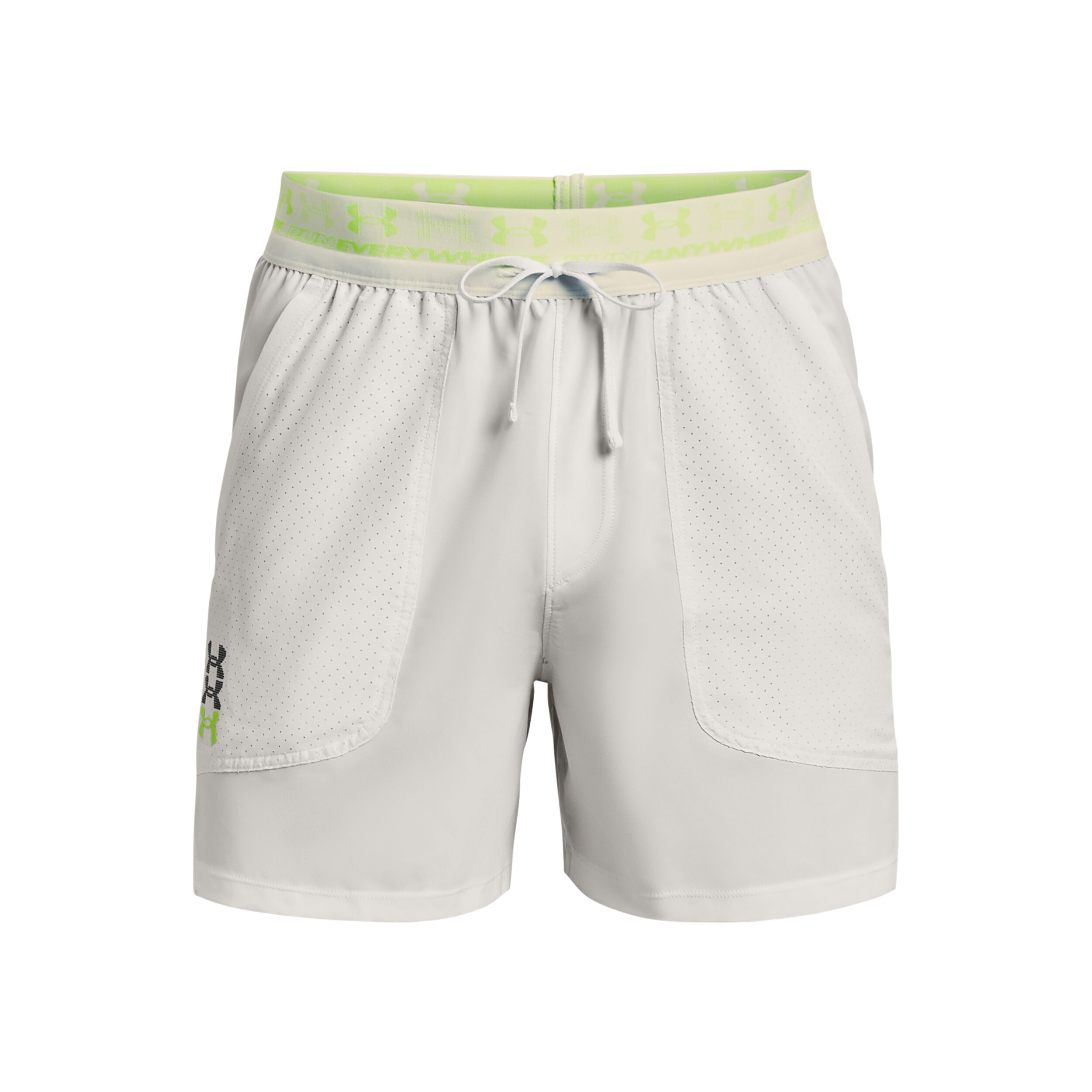 Run Anywhere Shorts Herren - Grau, Grün