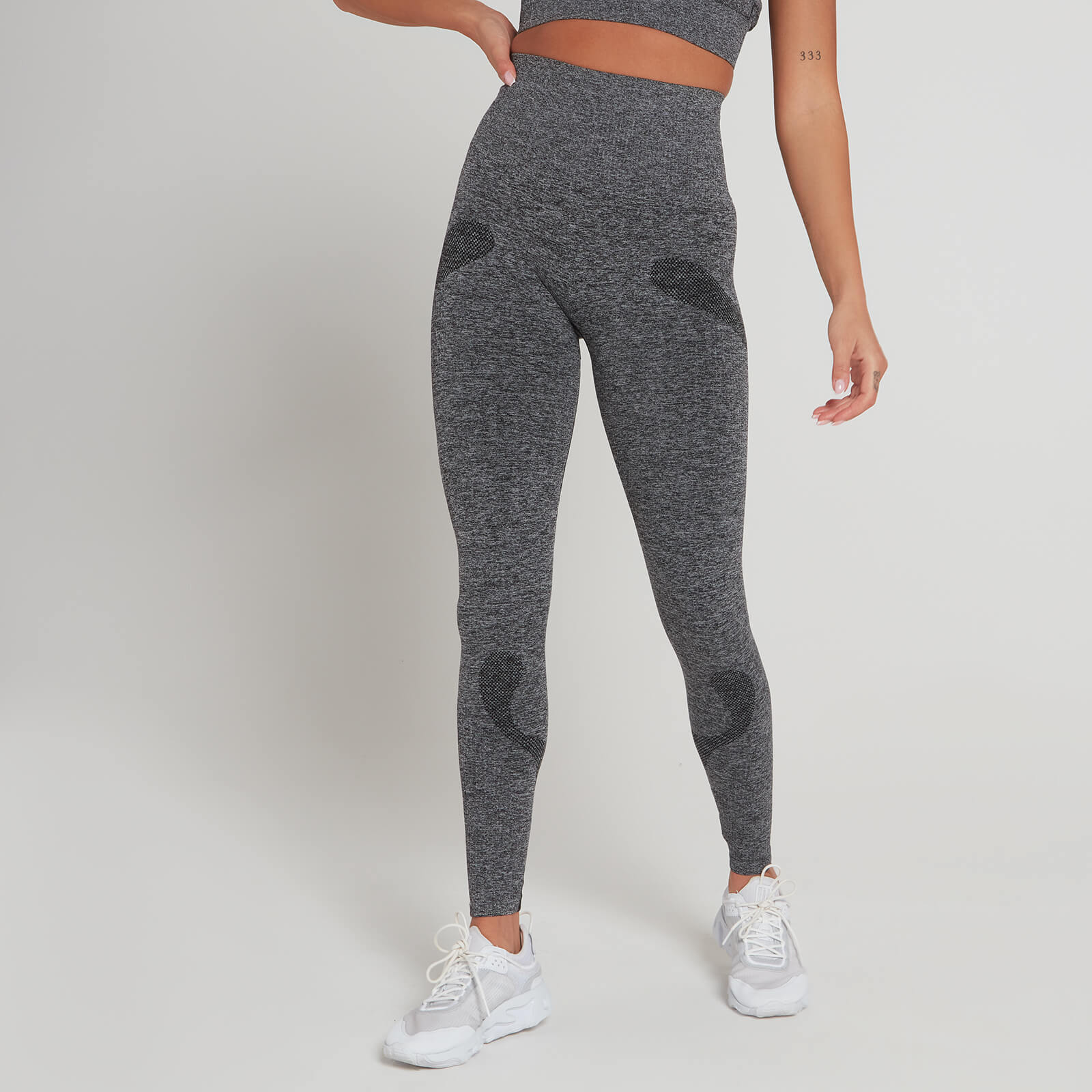 Legging sans coutures MP Dynamic Training pour femmes – Noir délavé