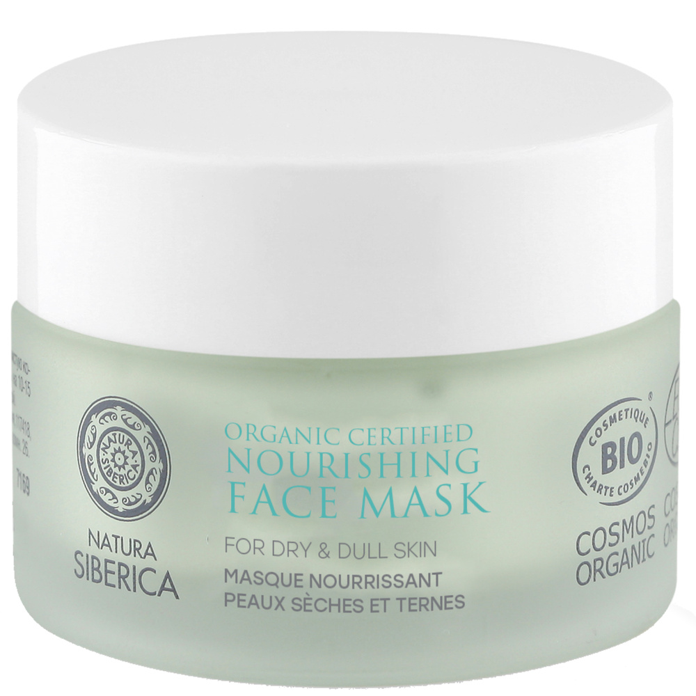 Natura Sibérica Masque Nourrissant Peau Sèche et Terne Soin Visage