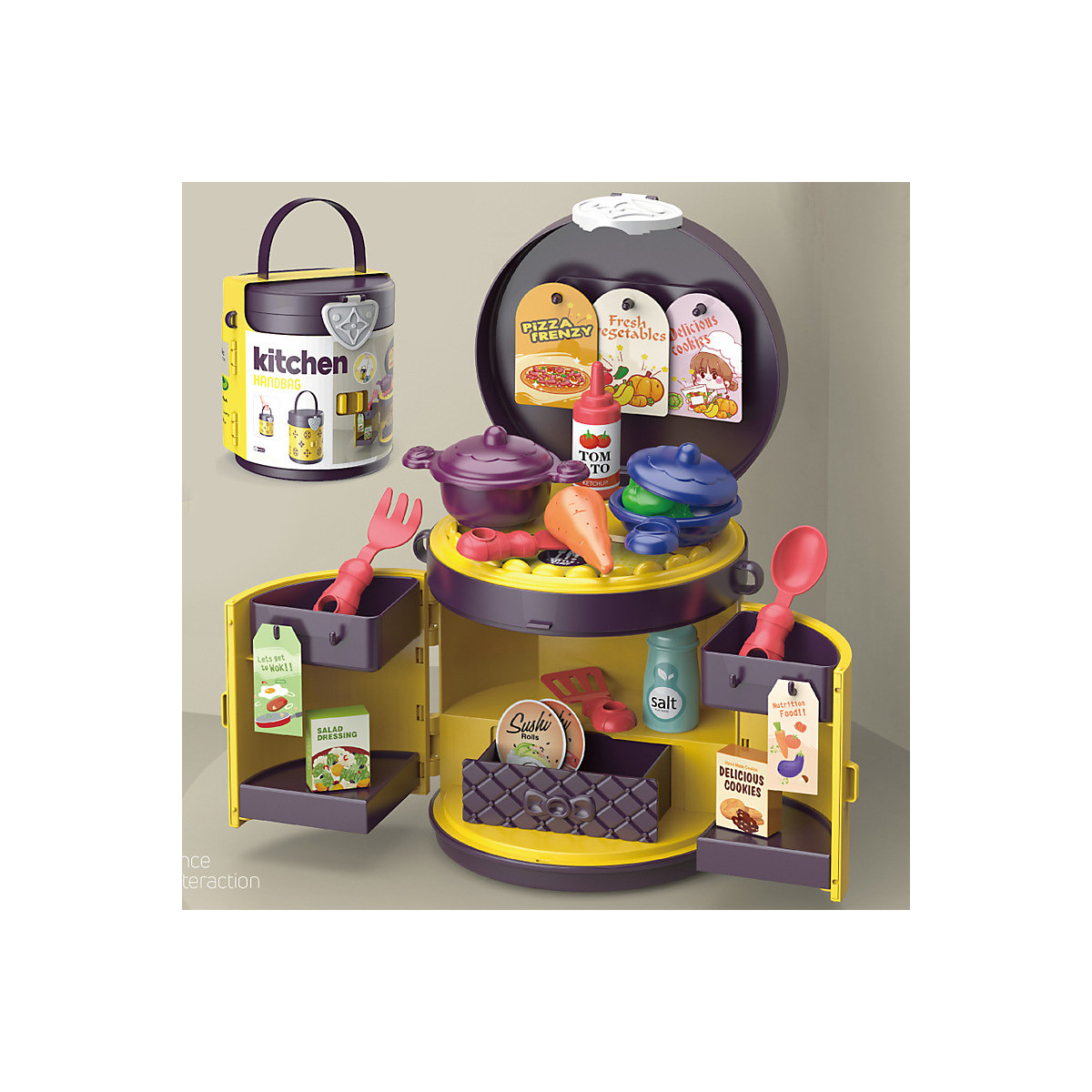 Spielhaus Kinder Küchenutensilien Spielset
