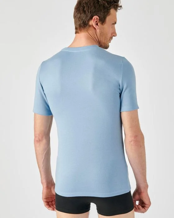 Tee-shirt double face col rond Thermolactyl