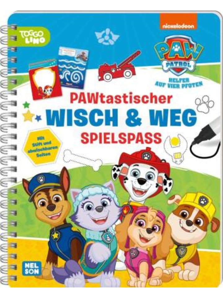 Nelson Buch - PAW Patrol Mitmachbuch: PAWtastischer Wisch & Weg Spielspaß günstig kaufen onesize