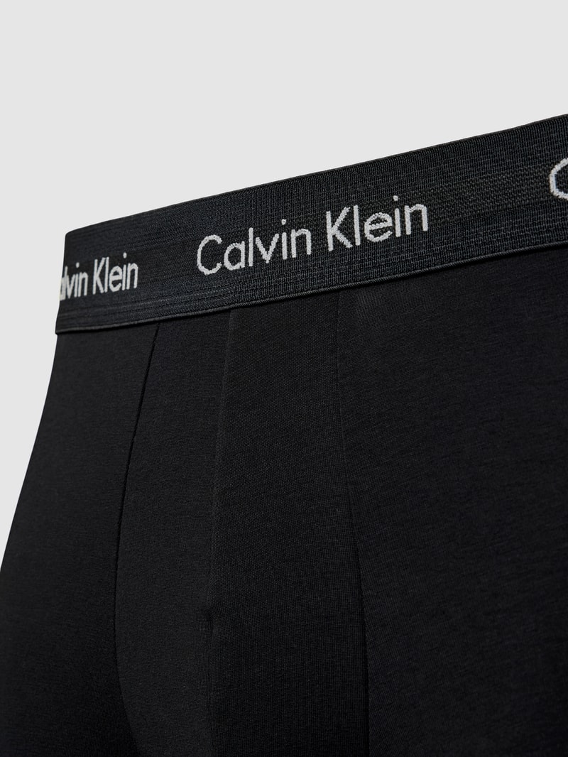 Trunks mit Label-Stitching im 3er-Pack in schwarz
