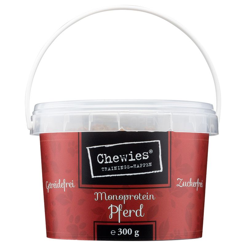 Chewies Monoprotein Trainingshappen, Pferd