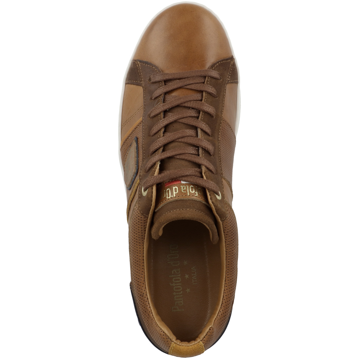 Pantofola d Oro Torretta Uomo Low Sneaker Low braun