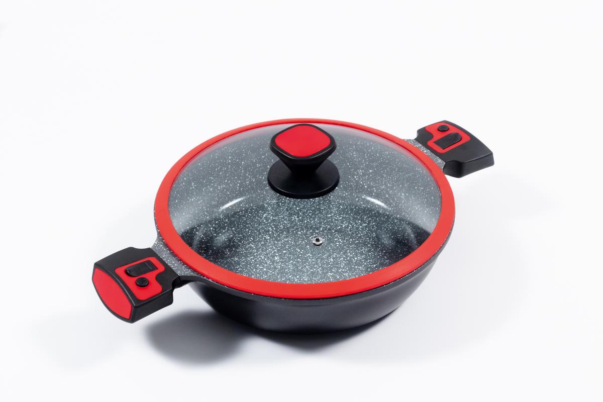 KING Click-Grip Servierpfanne mit Keramikbeschichtung Ø28cm