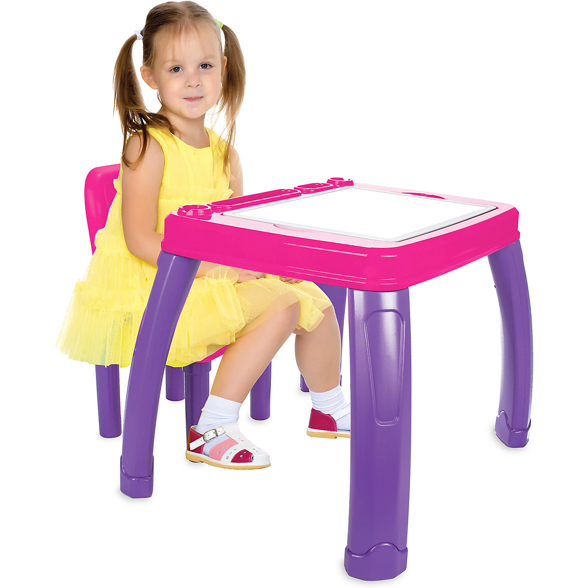Kindersitzgruppe Lets Study rosa