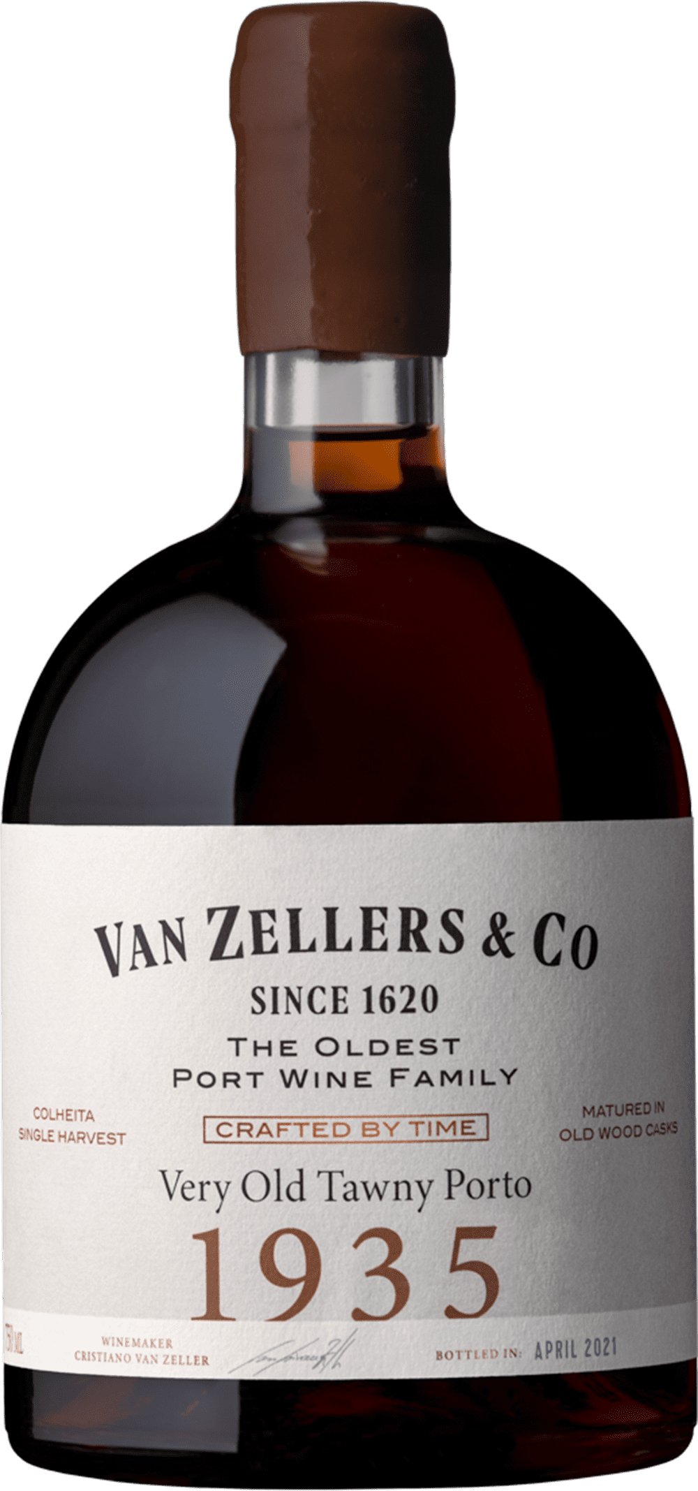 van Zellers Quinta Vale Dona Maria: Van Zellers & Co Single Harvest Old Tawny Port 1935