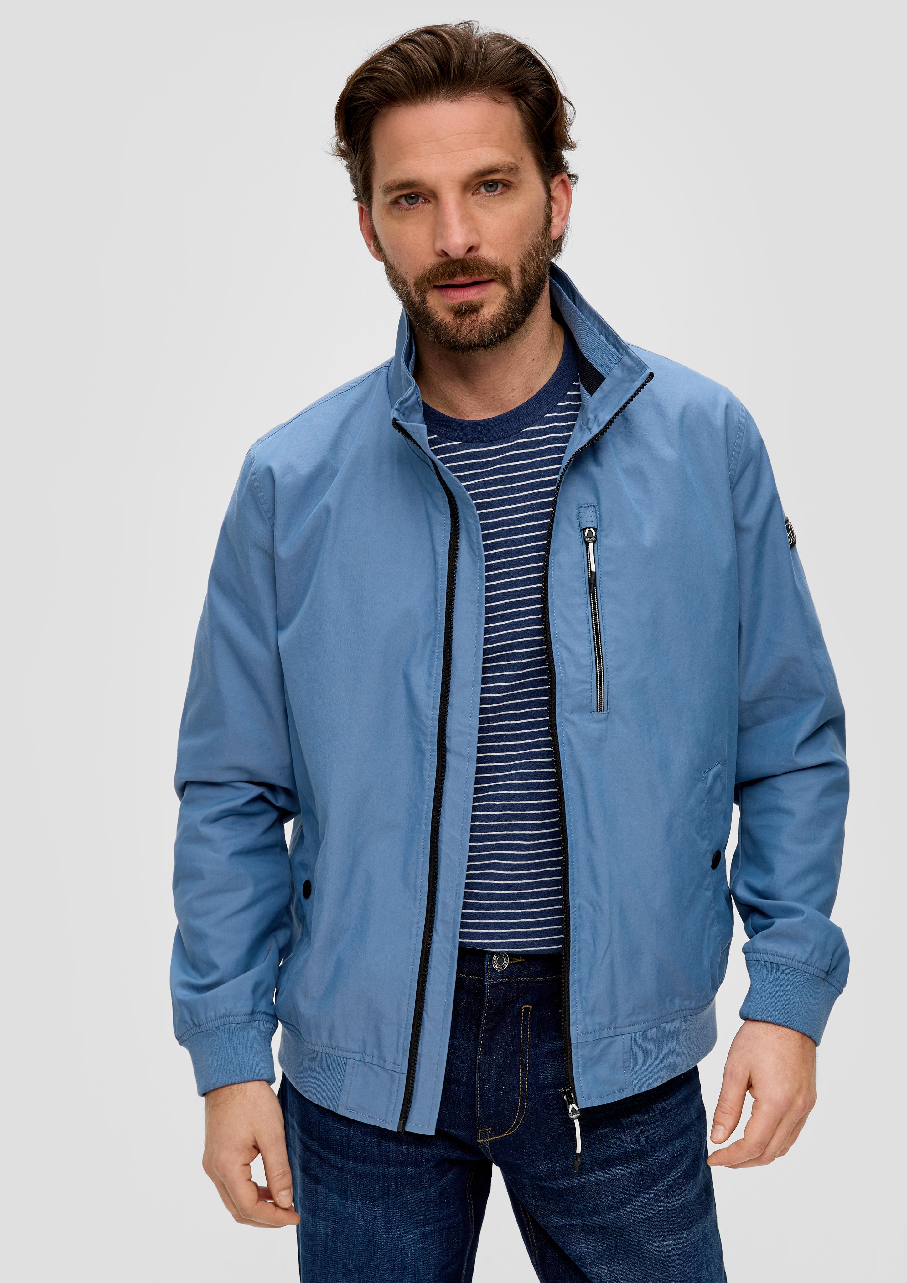 Twilljacke mit Stehkragen  2141342-5402