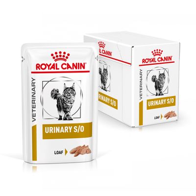 Royal Canin Veterinary Feline Urinary S/O in Soße oder Mousse