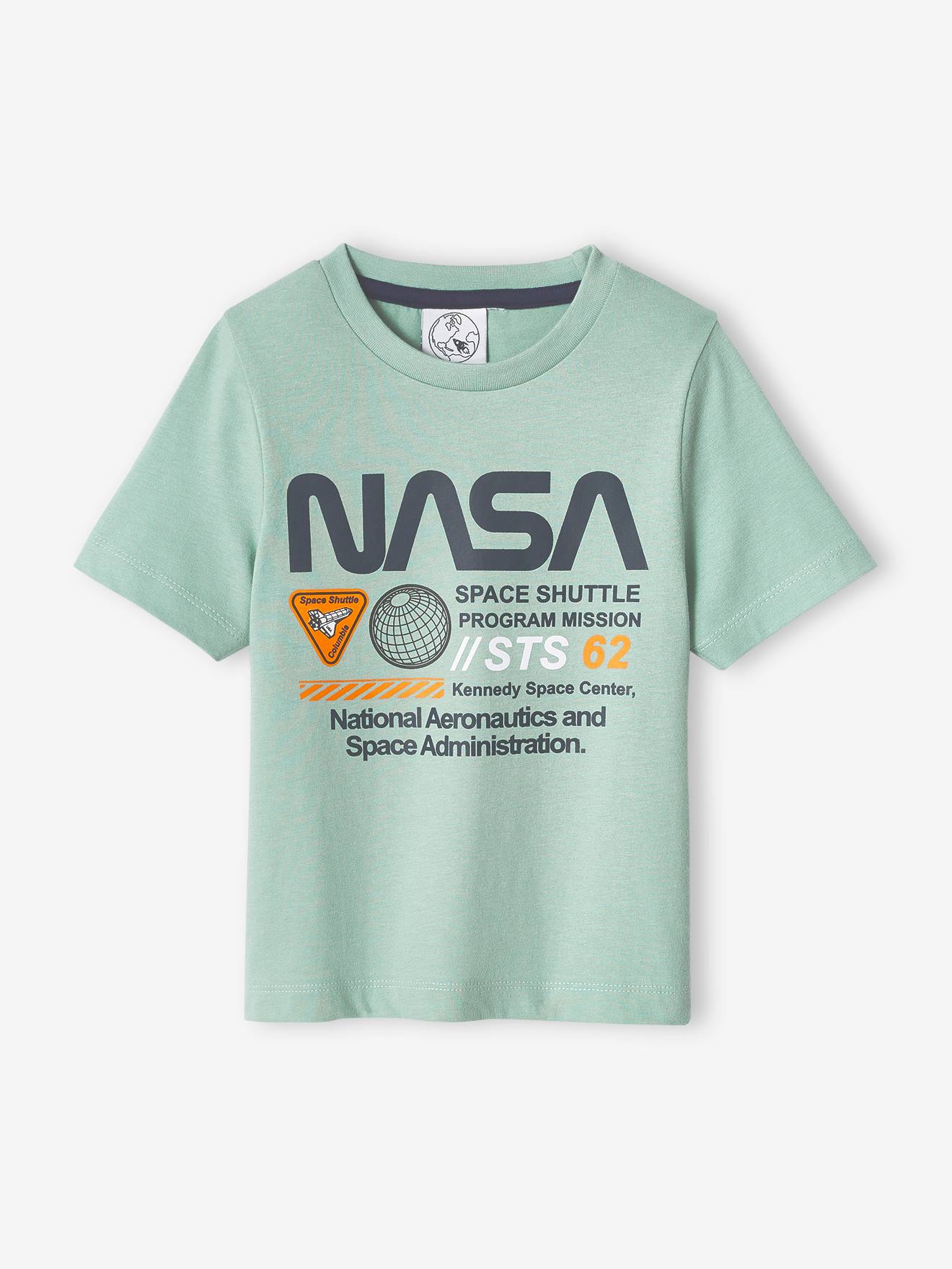 Pyjashort garçon NASA® vert d'eau