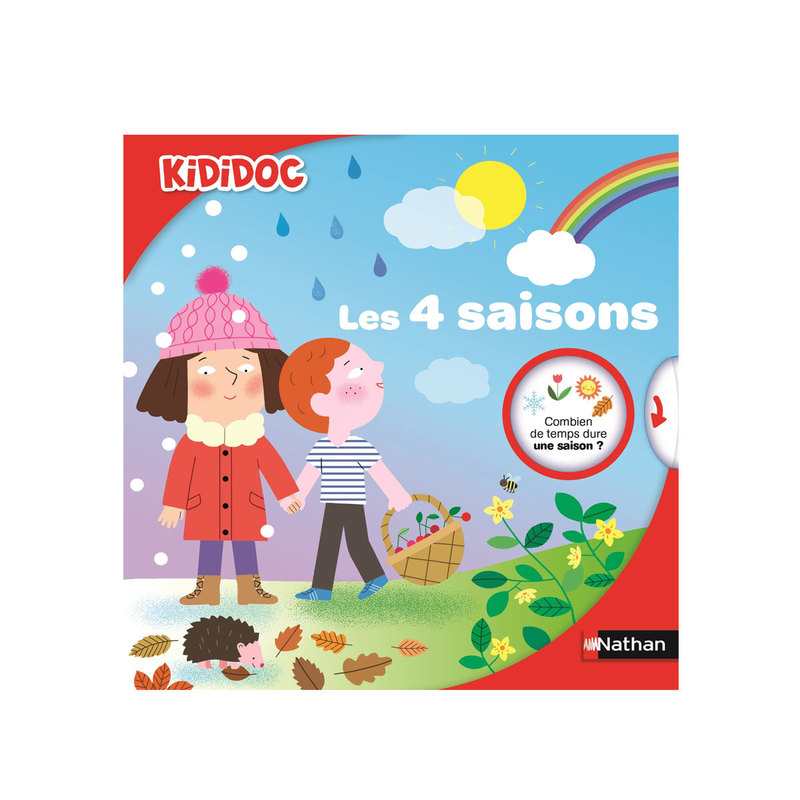 Livre Les 4 saisons Kididoc - Nathan Jeunesse
