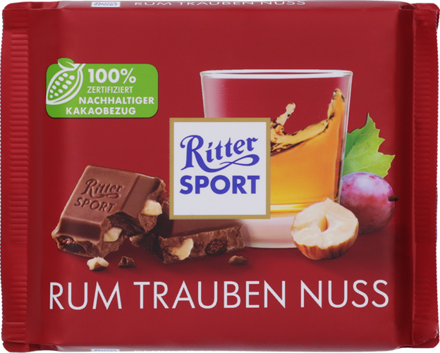 Ritter Sport Rum Trauben Nuss