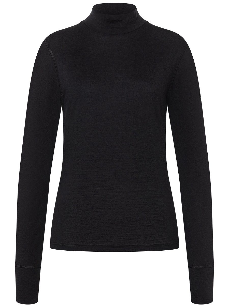 SUPER.NATURAL Funktionsshirt Merino Longsleeve W TUNDRA175 TURTLENECK funktioneller Merino-Materialmix
