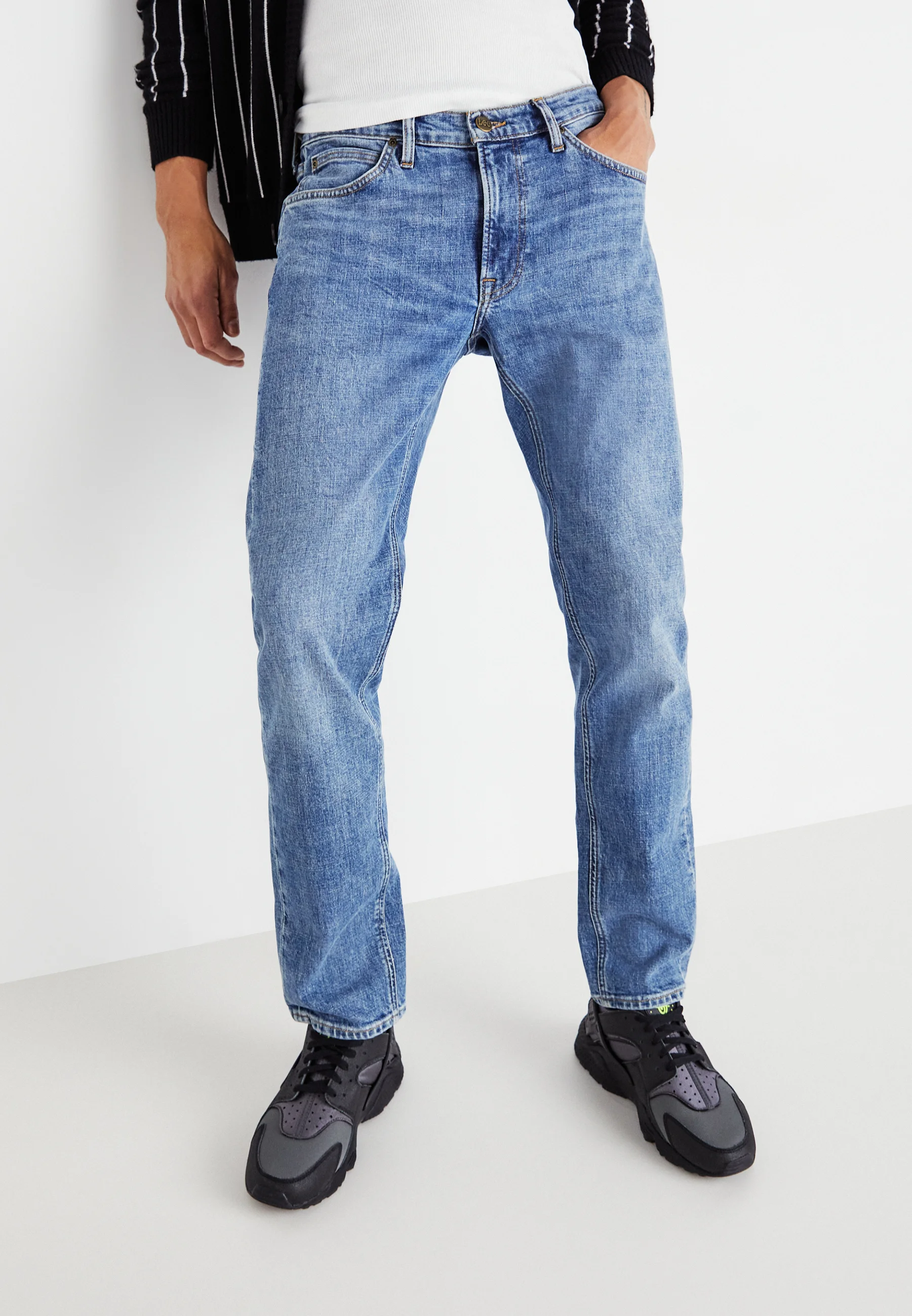 Lee DAREN ZIP FLY - Vaqueros pitillo