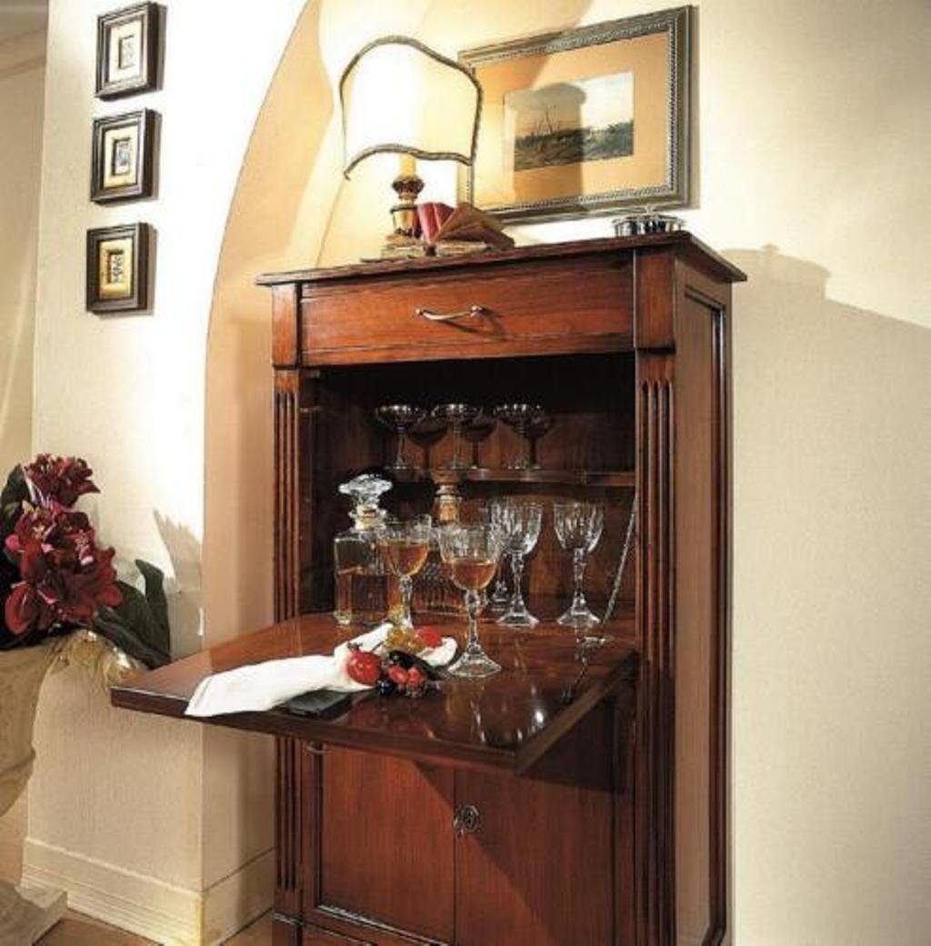 JVmoebel Barschrank Kommoden Holz Schränke Anrichte Möbel Kommode Sideboard Schrank