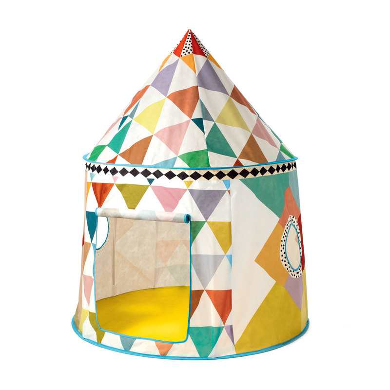 Tente cabane multicolore Djeco