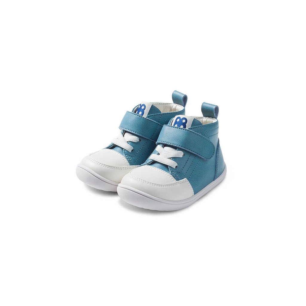 LBL Baby Mono Blue BBC218106-BU blaue-Barfuß-Stiefeletten
