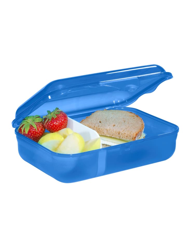 Step by Step Brotzeitbox, mit Klickverschluss in Horse Lima, Blau günstig kaufen onesize