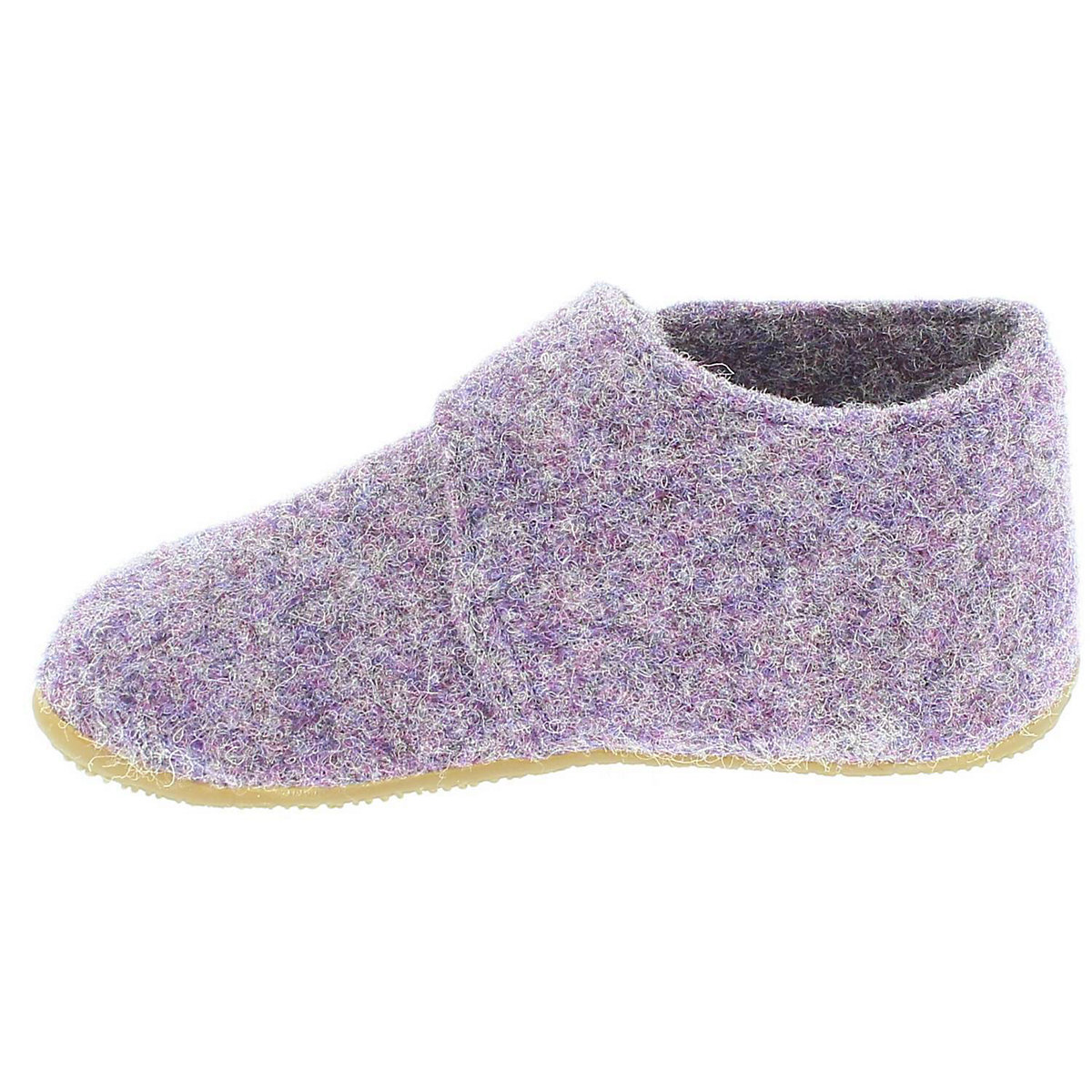 Babyklettschuh Filz unifarben Mauve Haze Ballerinas