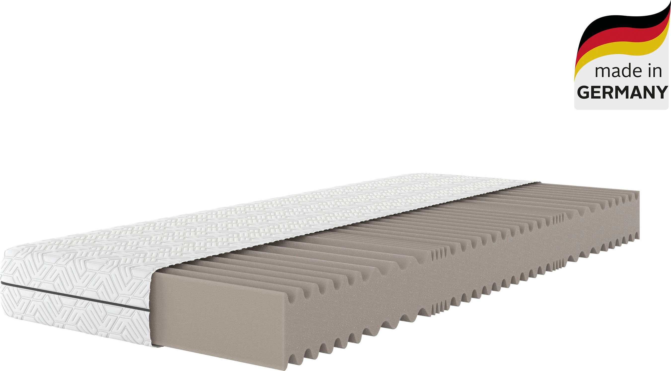 Komfortschaummatratze Mellbystrand, 7 Zonen Wendematratze mit hochwertigem waschbarem Bezug, Älgdröm, 18 cm hoch, ergonomische Matratze in 90x200 cm, 140x200 cm und weiteren Größen
