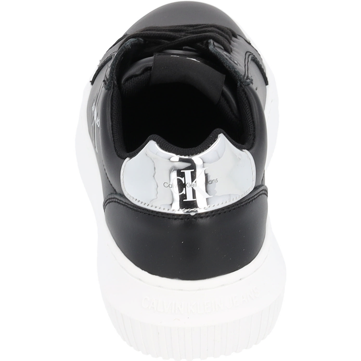 Calvin Klein YW0YW01224, Schnürschuhe, Damen, Black/silver
