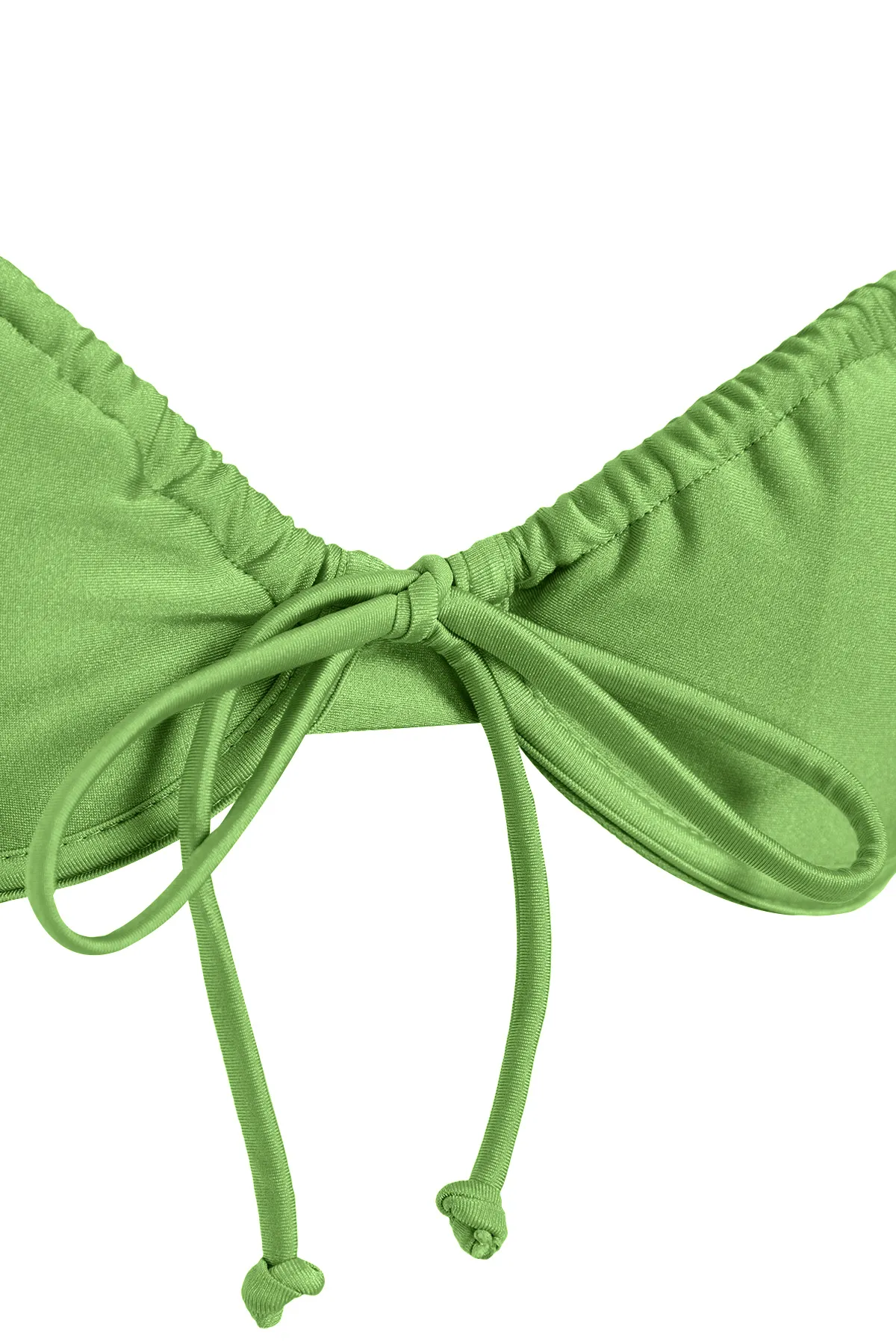 Trendyol Collection  Brasilianisches Bikini-Set mit grünem Balconette-Tunnel TBESS22BT0021