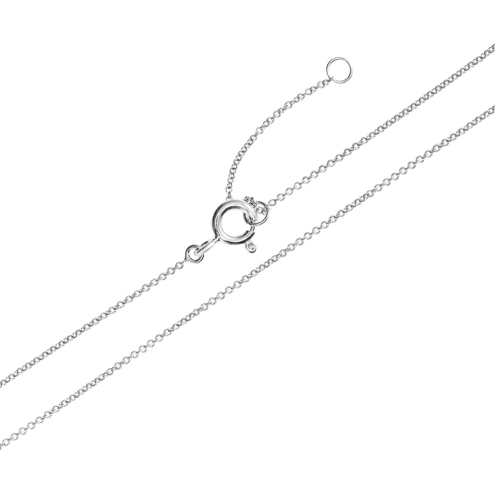 Valeria Chaînette 375 Or blanc collier