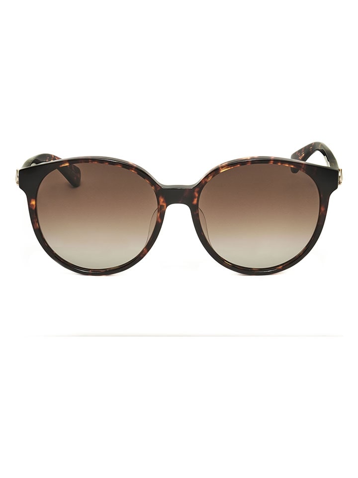 Kate Spade Damen-Sonnenbrille in Braun/ Hellbraun günstig kaufen 55