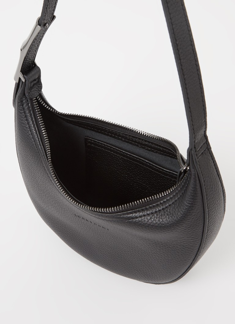 Longchamp Le Roseau Essential leather shoulder bag S