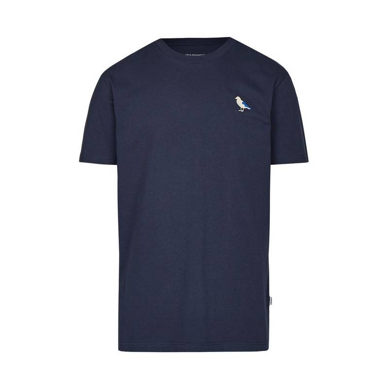 Cleptomanicx Embro Gull T-Shirt Herren