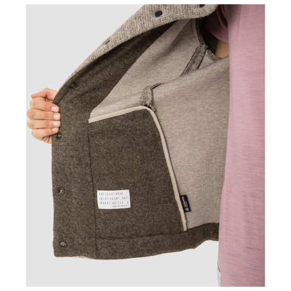 Salewa - Women's Sarner Undyed Wool Hooded Jacket - Wolljacke