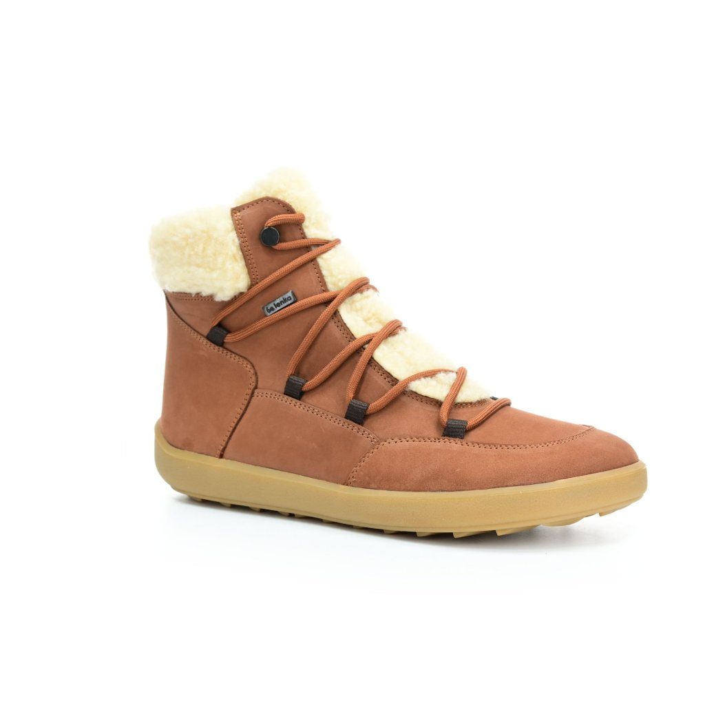 Be Lenka Bliss Brown Winterbarfußschuhe