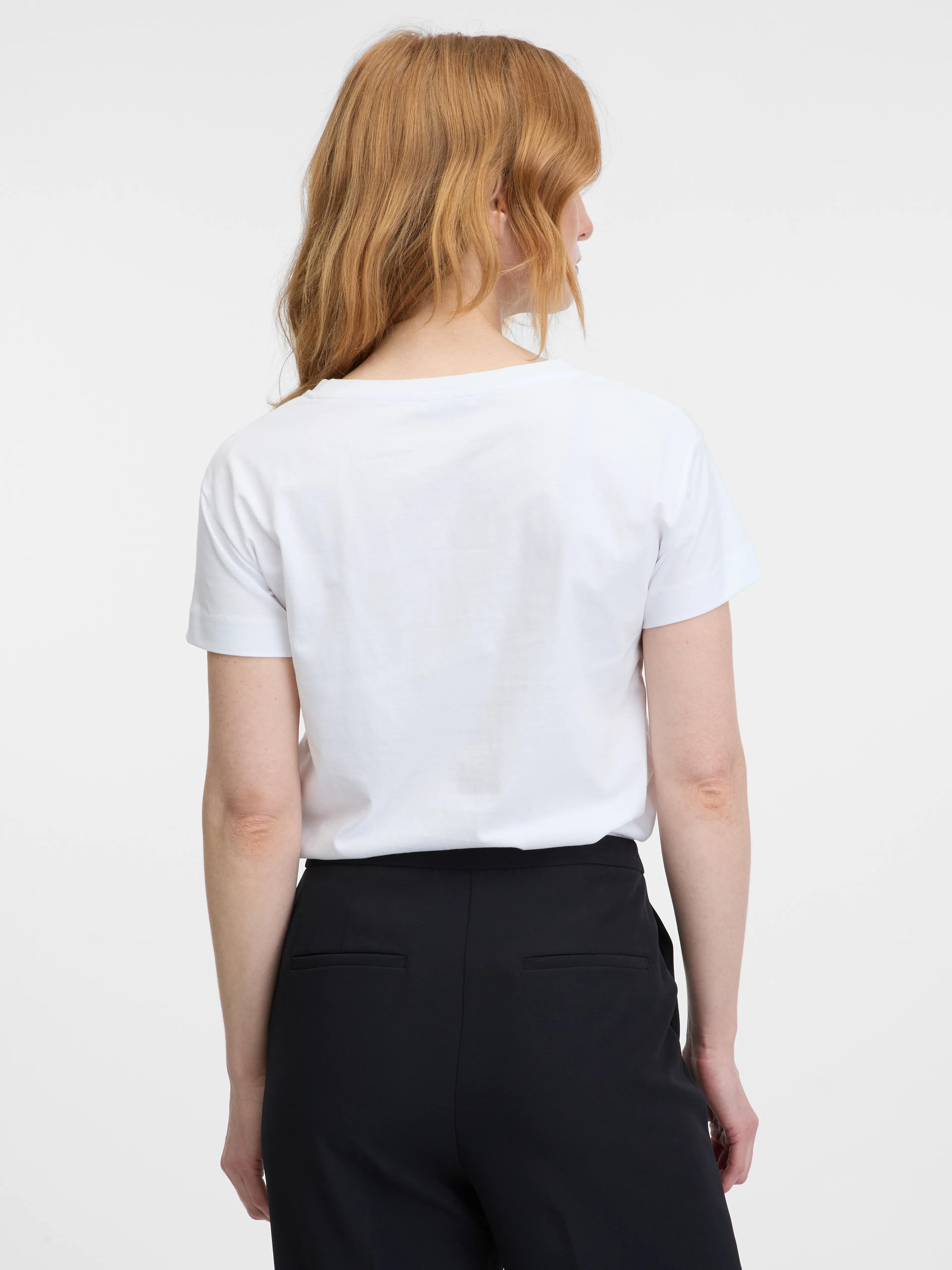 Weißes Damen-T-Shirt ORSAY
