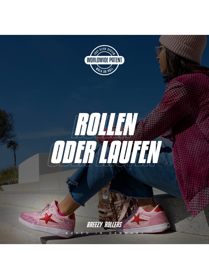 Breezy Rollers BREEZY ROLLERS 2231412 Star rosa/pink günstig kaufen