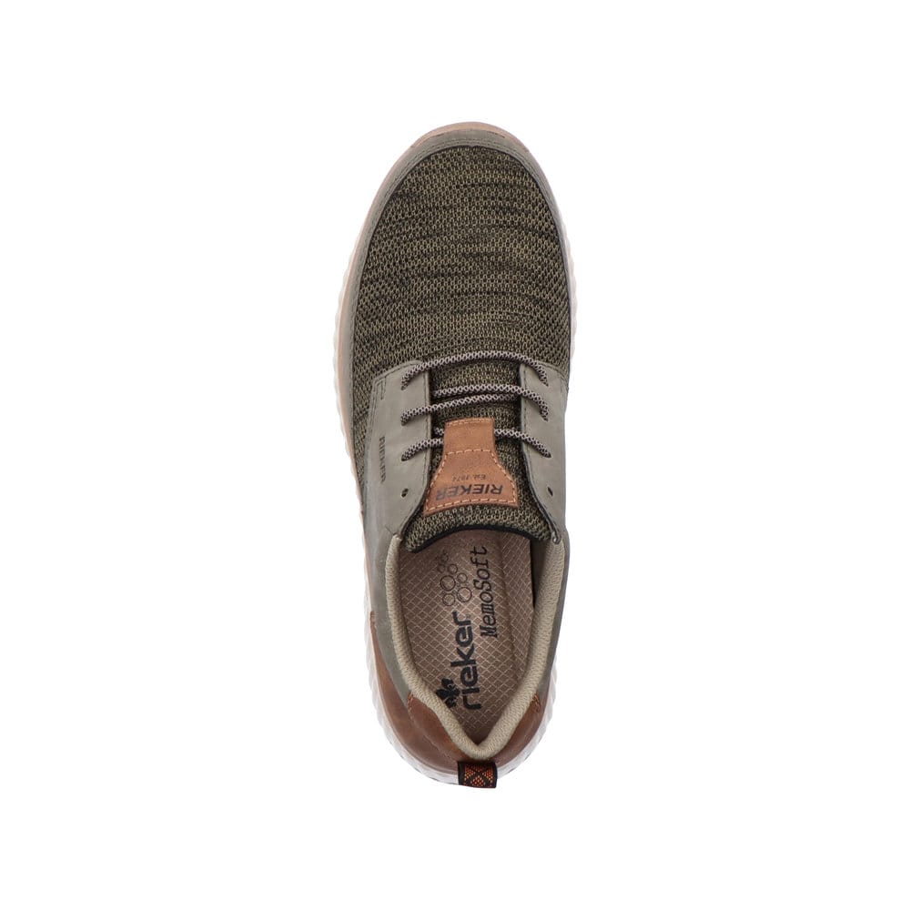 Rieker Herren Slipper olivgrün