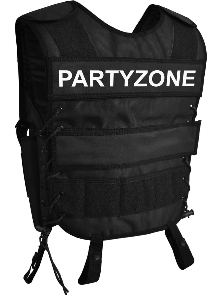 Normani Outdoor Sports Weste mit abnehmbarem Klett-Patch Tac Charge-V in PARTYZONE günstig kaufen